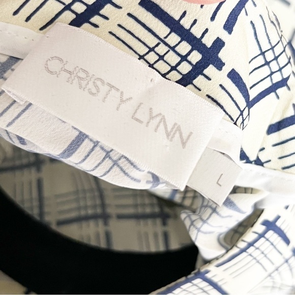 Christy Lynn NWT‎ Jeanne Silk Top - Picture 6 of 6